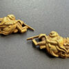 Solid Gold NBTHK Tokubetsu papered Otsuki school Menuki - Image 8
