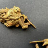 Solid Gold NBTHK Tokubetsu papered Otsuki school Menuki - Image 13