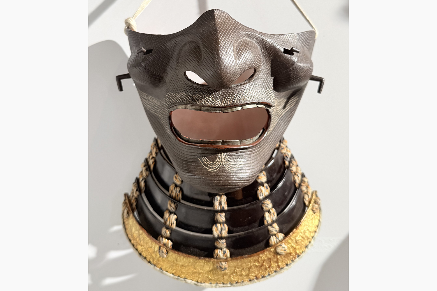 A very rare Iron Ressei Iwai Yasurime menpo